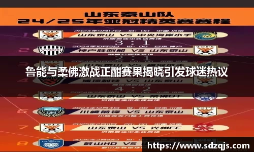鲁能与柔佛激战正酣赛果揭晓引发球迷热议